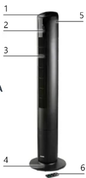 DOMO DO1201V - PANEL DE CONTROL/ MANDO A DISTANCIA - 1