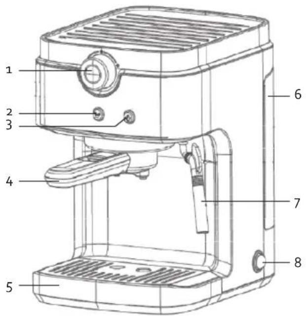 DOMO DO1087K - COMPONENTI - 1