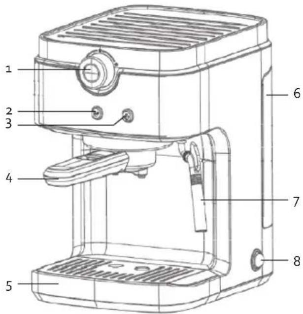 DOMO DO1087K - PIEZAS - 1