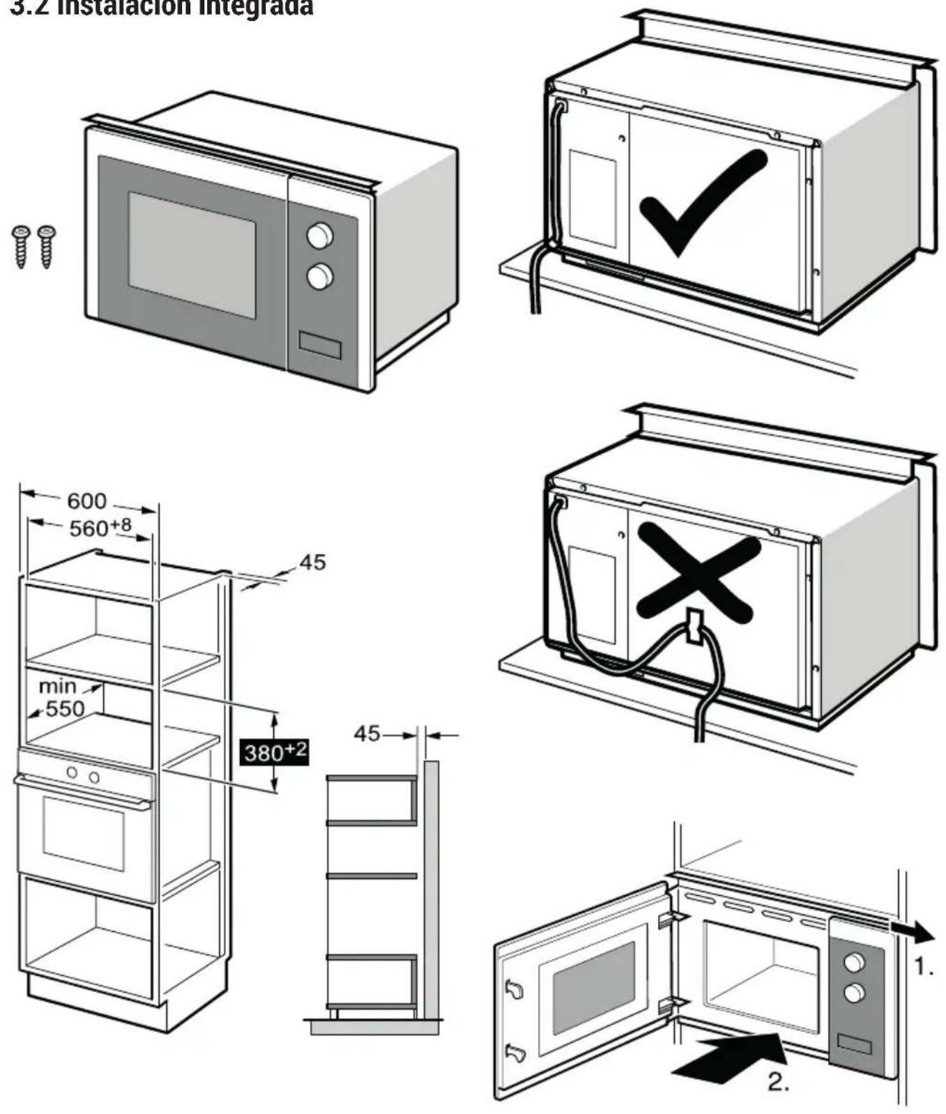 BEKO BMGB25353KSB - Instalación y conexión - 1