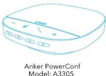 Anker PowerConf S500 - Virta päälle/pois - 3