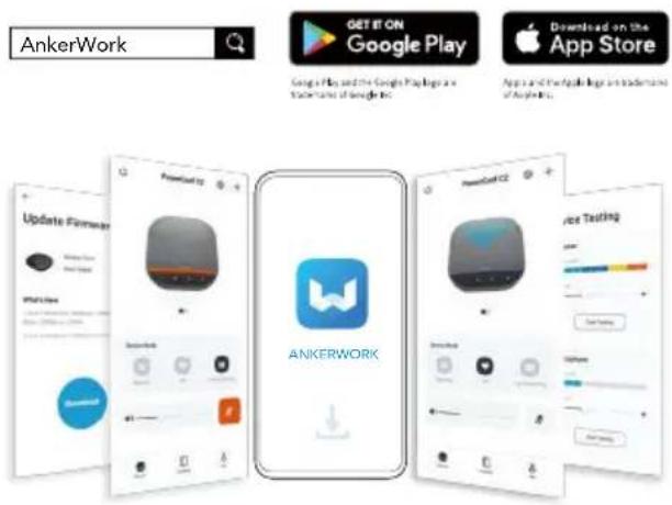 Anker PowerConf S500 - AnkerWork -sovellus - 1