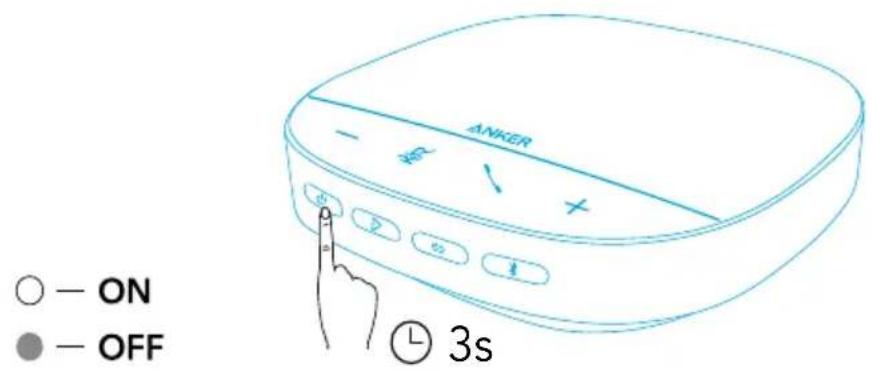 Anker PowerConf S500 - Encendido/Apagado - 1