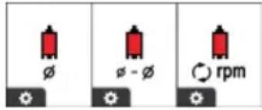 HILTI DD 110-U-22 - Opções de menu - 10