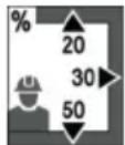 HILTI DD 110-U-22 - Puntos de menú - 5