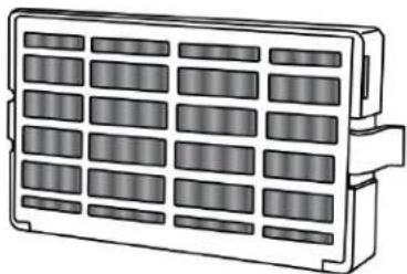 Crosley CRFHW255SW - Install Air Filter (on some models) - 1