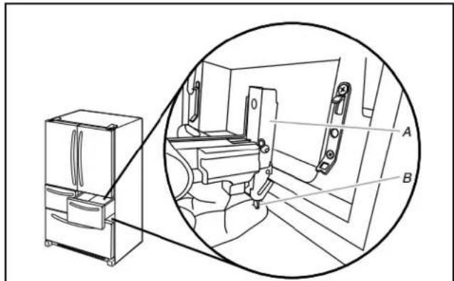 Crosley CRFHW255SW - Style 1: Bottom Release Lever - 1