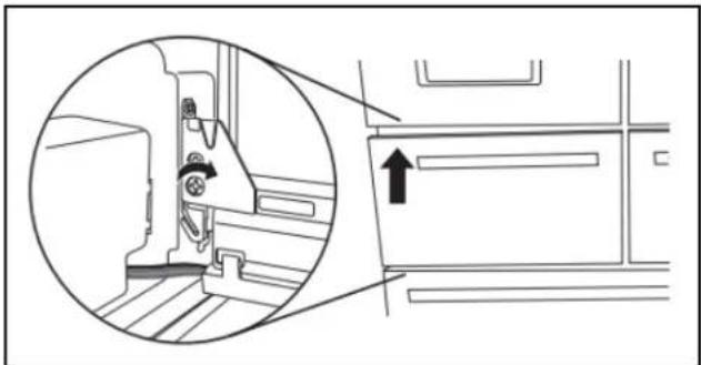 Crosley CRFHW255SW - Step 1 - Adjust the Drawer Fronts Up/Down - 5