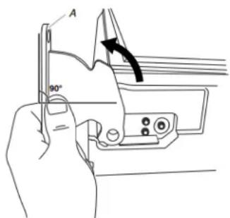 Crosley CRFHW255SB - Réinitialiser la charnière inférieure du réfrigérateur - 4