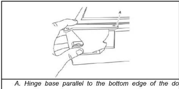 Crosley CRFHW255SB - Reset Bottom Refrigerator Door Hinge - 3