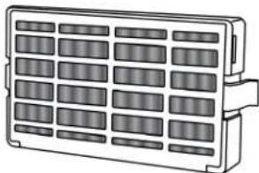 Crosley CRSW2535SB - Install Air Filter (on some models) - 1