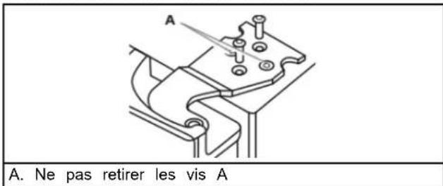 Crosley CRSW2535SB - Réinstallation des portes et charnières - 3