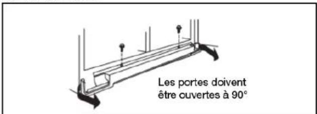 Crosley CRSW2535SB - Fermeture, mise à niveau et alignment des portes - 1