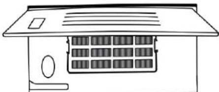 Crosley CRSW2535SB - Installation du filtré à air - 2