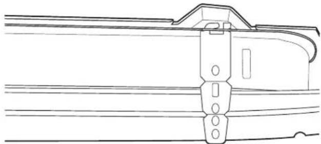 Crosley CDBW4400SS - Choix de l'Option de Fixation - 1