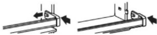 Crosley CRTW2154SW - SNAP ON DOOR RAILS OR TRIVETS - 1