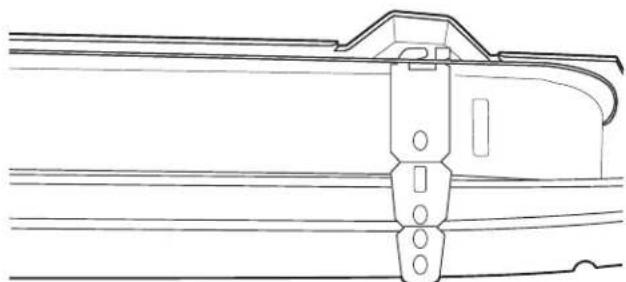 Crosley CDBW4400SW - Selección del método de sujeción de anclaje - 1