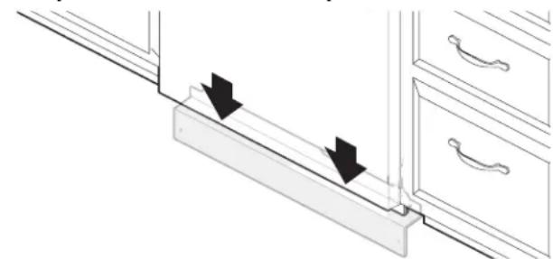 Crosley CDBW4400SW - Instalación del panel de acceso - 5