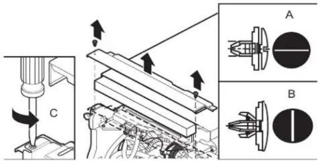 Crosley CDBW4400SW - Panel de plástico - 1