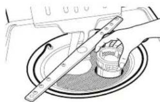 Crosley CDBW4400SW - Filter Removal Instructions - 2