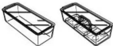 Crosley CRTW2154SB - Œufrier ou balconnet - 1
