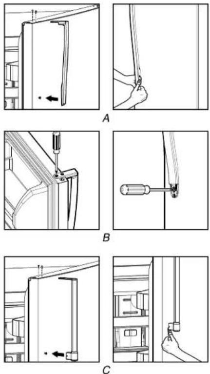 Crosley CRTW2154SB - Install Doors Handles - 6