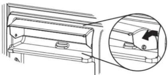 Crosley CRTW1844SW - To remove and replace the utility compartment: - 1