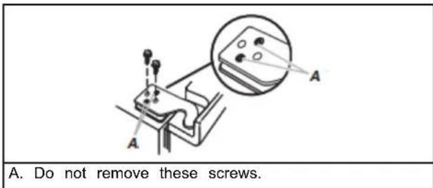 Crosley CRSW2135SB - Remove Doors and Hinges - 6