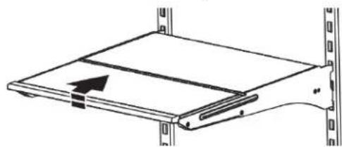Crosley CRFHW255SZ - To retract and extend the front section of the shelf: - 1