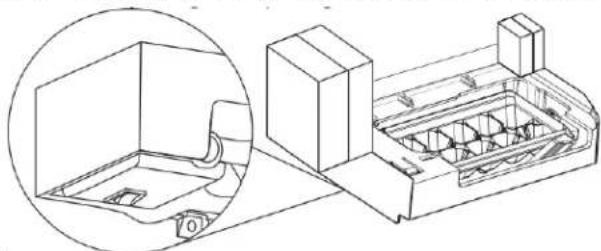 Crosley CRSW2135SS - Turning the Ice Maker On/Off: - 1