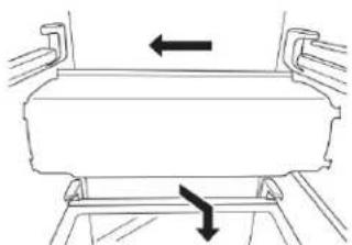 Crosley CRSW2135SW - Lampes inférieures - compartment de congélation - 1