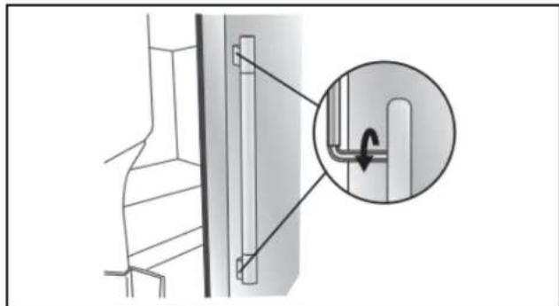 Crosley CRSW2135SW - To Remove the Handles: - 2