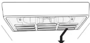 Crosley CRSW2135SW - dLampes supérieures - compartment de réfrigération - 1