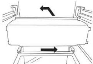 Crosley CRSW2135SW - Light Shield Reinstallation: - 1