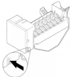 Crosley CRSW2135SW - Mise en marche/arrêt de la machine à glaçons : - 1