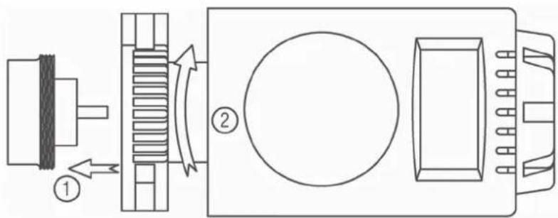 Duramaxx HTF-R1 - Thermostat anschließen - 1