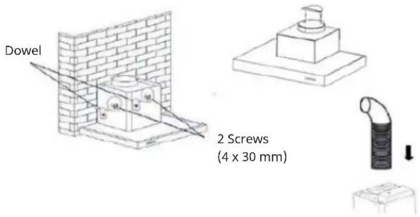 Klarstein Alinea Smart - Mounting the cooker bonnet - 3