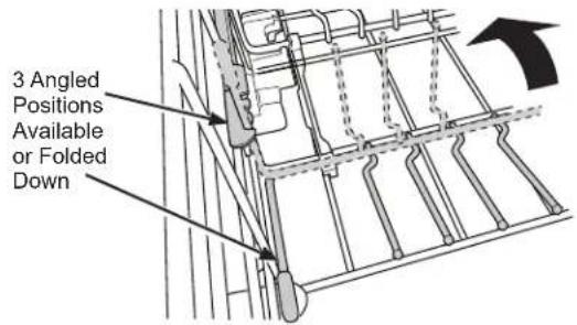 3 Angled Positions Available or Folded Down