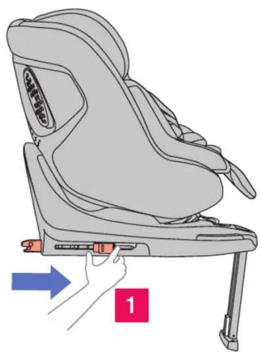 JANE Concord Kombifix i-Size - Retirar del automóvil - 2