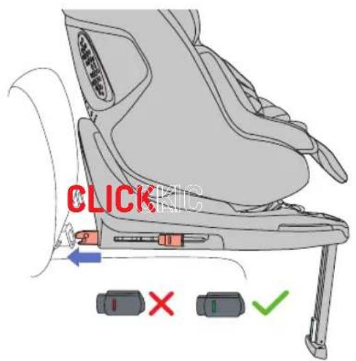 JANE Concord Kombifix i-Size - Instalatu autoan - 4