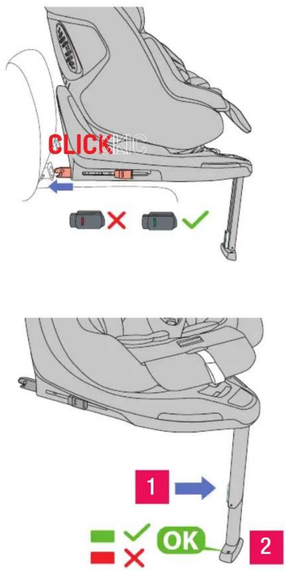 JANE Concord Kombifix i-Size - Installare in auto - 4