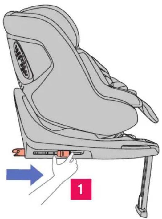 JANE Concord Kombifix i-Size - Retireu de l'automòbil - 2