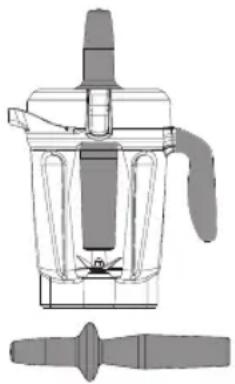 Vitamix VX1 - OTHER VITAMIX CONTAINERS AND TAMPERS - 1