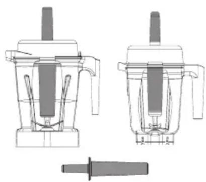 Vitamix VX1 - OTHER VITAMIX CONTAINERS AND TAMPERS - 2