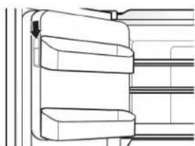Crosley CRFHW256SZ - Style 3—Left-Hand Door Behind the Refrigerator Bins - 1