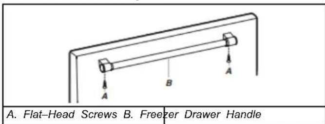 Crosley CRFHW256SZ - FREEZER DOOR HANDLES - 4