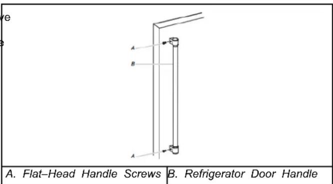 Crosley CRFHW256SZ - REFRIGERATOR DOOR HANDLES - 3