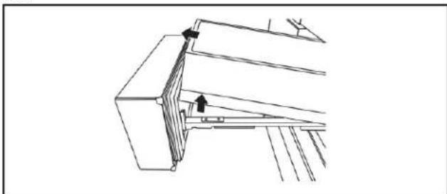 Crosley CRFHW256SZ - Step 1 - Adjust the Printer Flants Up/Down - 2