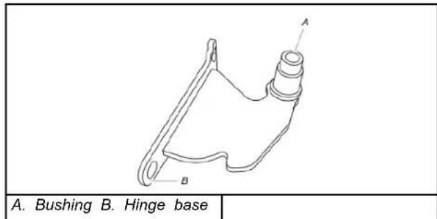 Crosley CRFHW256SZ - RESET THE DOOR HINGE - 1