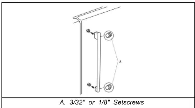 Crosley CRFHW256SZ - REFRIGERATOR DOOR HANDLES - 4